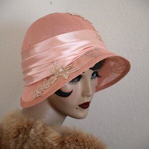 Vintage Style 1920s Flapper Hat
